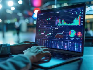 Analytics datadriven insights, metrics KPIs, big data visualization