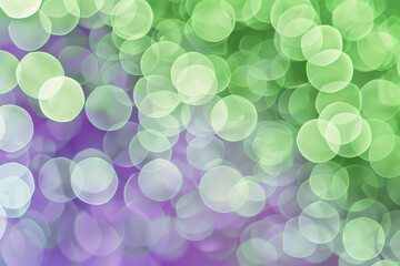 Circles texture pattern background.  green and violet abstract 3D background with rounds, textured geometric backdrop. Geometric shapes overlap creating harmonious abstract composition. 