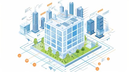 Smart City Building with Connected Network