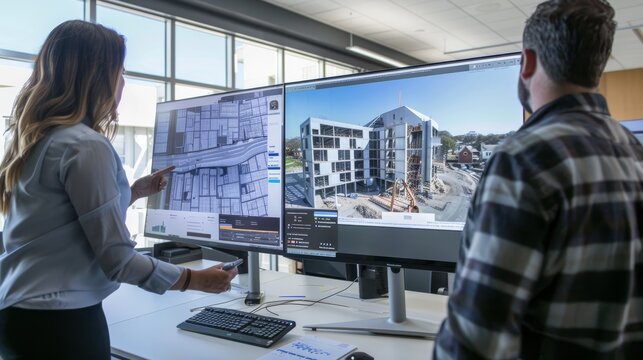 Construction Project Review Meeting