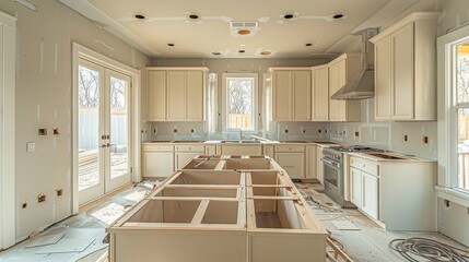 Home Renovation Company: Specializes in remodeling homes with services like kitchen and bathroom renovations, along with general construction, enhancing residential spaces.
