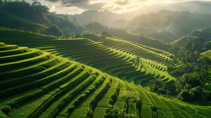 Agriculture: Cultivates crops and raises livestock for food, fiber, and other products, encompassing farming, horticulture, and animal husbandry.
