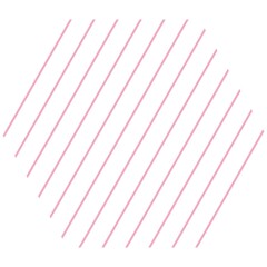 Memphis Hexagon. Geometric shapes set with rounded corners, triangle square pentagon hexagon heptagon octagon, slightly rounded version. Polygon shapes set icons on white, illustration . Hexagon set f