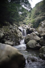 waterfall in Jeju island