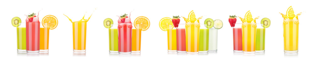 Colorful Summer Drinks with Fruits for a festive touch at your party or barbecue