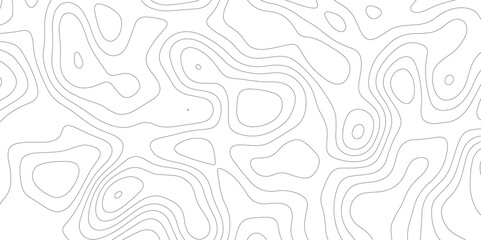 Lines Topographic contour lines vector map seamless pattern. White texture for your perfect interior. Abstract white paint floor stamped concrete surface pattern circle rough gray.