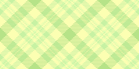 King tartan fabric background, masculine textile seamless vector. Vichy pattern check texture plaid in green and light colors.