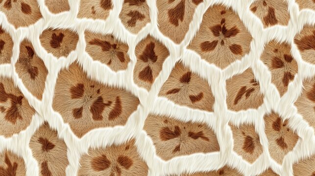close up of jiraffe pattern animal print