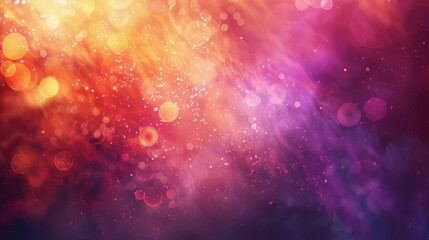 Warm oranges pinks and purples in abstract Holi background