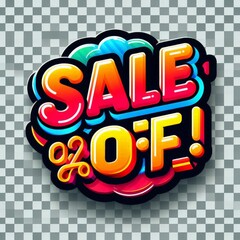 a poster that says sale on it