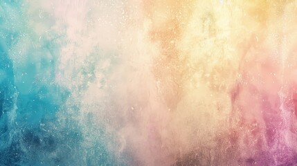 Obraz premium Sparkling overlay with Holi-inspired colors in background