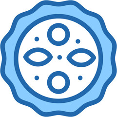 Vector Icon Frittata, Italian Food, Healthy Food, Food And Restaurant, Italian