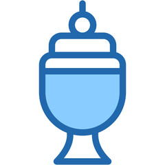 Vector Icon Sabayon, Italian Food, Dessert, Sweat, Food And Restaurant