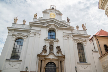 Strahov Monastery, a Premonstratensian abbey founded in 12 century, located in Strahov, Prague, Czech Republic