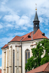 Strahov Monastery, a Premonstratensian abbey founded in 12 century, located in Strahov, Prague, Czech Republic