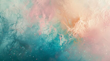 Fototapeta premium Ethereal abstract background with misty textures in soft colors and gentle glow