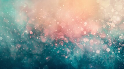 Obraz premium Ethereal wallpaper with misty pastel textures and delicate shimmering lights