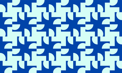 seamless pattern with squares , set of two tone blue green star buttons, retro blue and white repeat seamless pattern design for fabric printing or vintage wallpaper, diamond star block attach