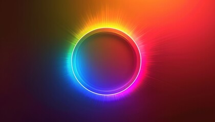 Obraz premium RGB glow, soft, expanding from the centre of the image all the way to the edges of the image