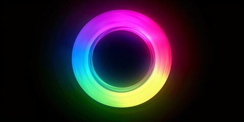 Obraz premium RGB glow, soft, expanding from the centre of the image all the way to the edges of the image