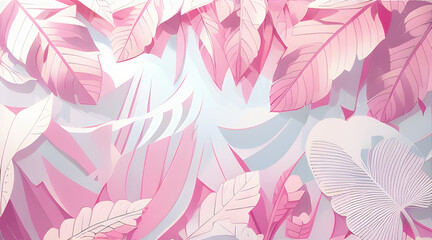 seamless pattern with feathers