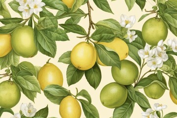 Limes and Lemons Illustration