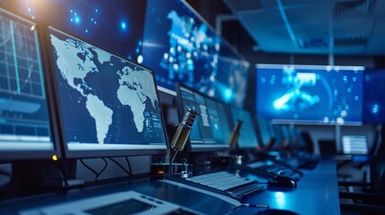 Global Network Monitoring Control Center