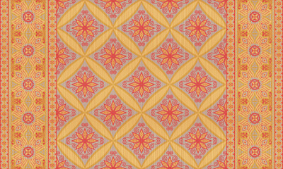 African ethnic native pattern.Traditional kente,ankara,kitenge,chitenge,capulana african wax print fabric pattern.Abstract vector motif pattern.For fabric,clothing,blanket,carpet,woven,wrap,decoration