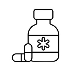 Obraz premium Pills Bottle