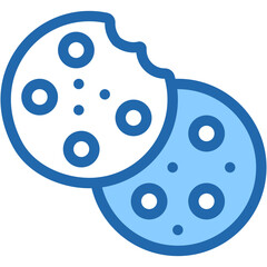 Vector Icon cookie, cookies, food, baker, desserts