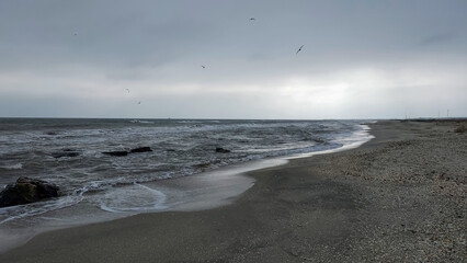 Sea, seashore  - Europe, Romania, Constanta region