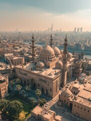Fototapeta premium Cityscape from Above