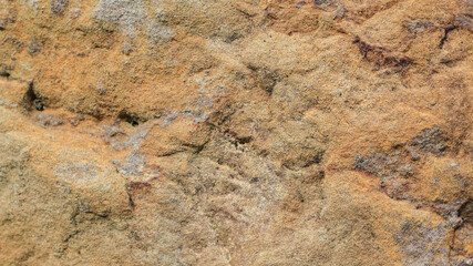 Rough stone, orange, dark brown, texture pattern, old, ancient, nature, mineral