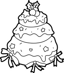  Christmas Doodle Coloring Fun Holiday Cheer 