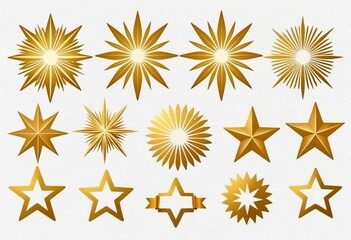  Sunbeam Stickers: Catch the Radiance of Vintage Charm