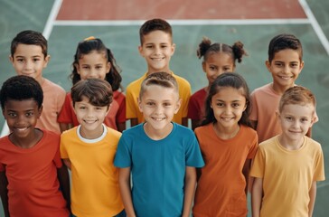 Rainbow Warriors: Radiant Smiles on the Court