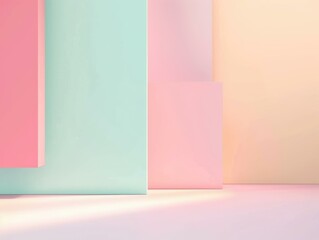 Pastel Geometric Harmony