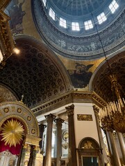 interior of the hagia sophia