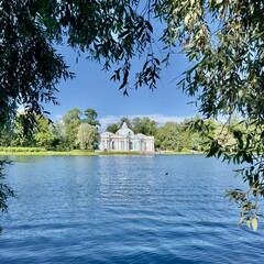 pavilion on the lake
