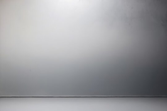 Simple minimalist plain gray background wall studio for showcasing products or designs