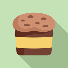 Delicious easter cake with raisins, symbolizing the resurrection of jesus christ