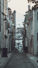 Fototapeta premium street to the sea