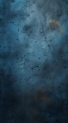 Obraz premium Digital retro dark blue textured graphics poster mobile background