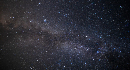 夏の星座と流れ星