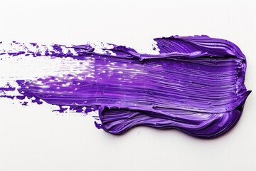 Close-up shot of purple paint on a white surface, ideal for use in design projects or as a reference image