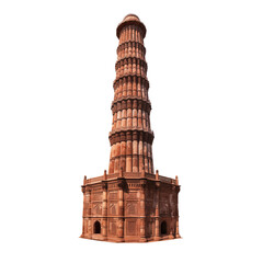 qutub minar transparent background