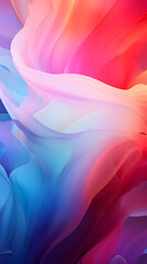Digital colorful vibrant curves abstract poster mobile phone background