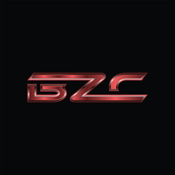 Letter BZC Geometric Modern Business Technology Design Logo