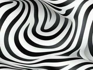 A mesmerizing black and white spiral pattern