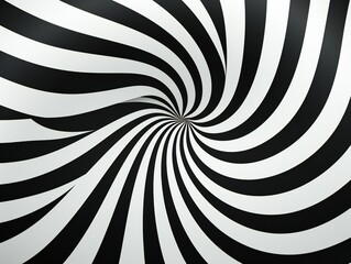 A mesmerizing black and white spiral pattern